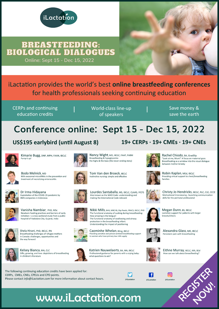 Conference poster - Breastfeeding: biological dialogue
