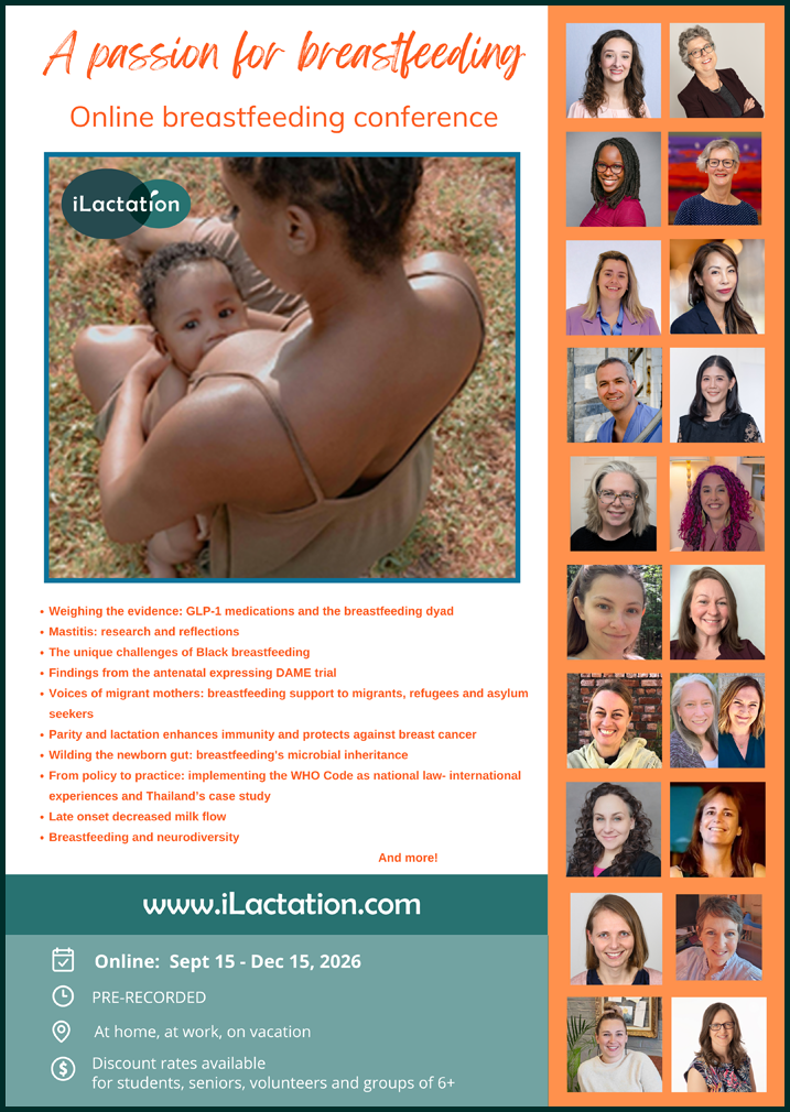 A passion for breastfeeding poster
