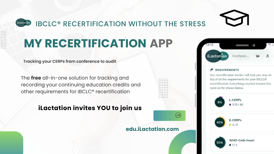 My recertification app promo